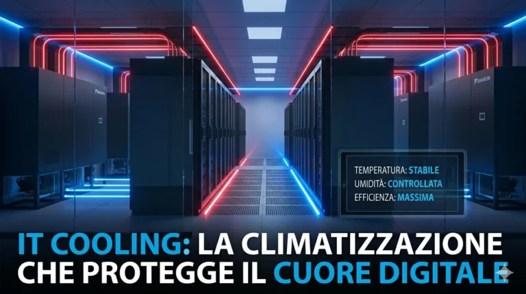 IT COOLING: PERCHE’ IL RAFFRESCAMENTO DELLE SALE SERVER E’ UNA PRIORITA’ STRATEGICA