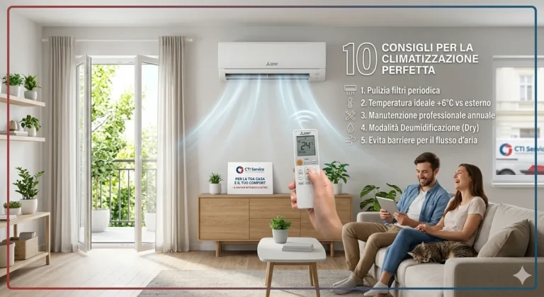 MITSUBISHI ELECTRIC: 10 CONSIGLI PER UTILIZZARE IL CONDIZIONATORE AL MASSIMO DELL’EFFICIENZA