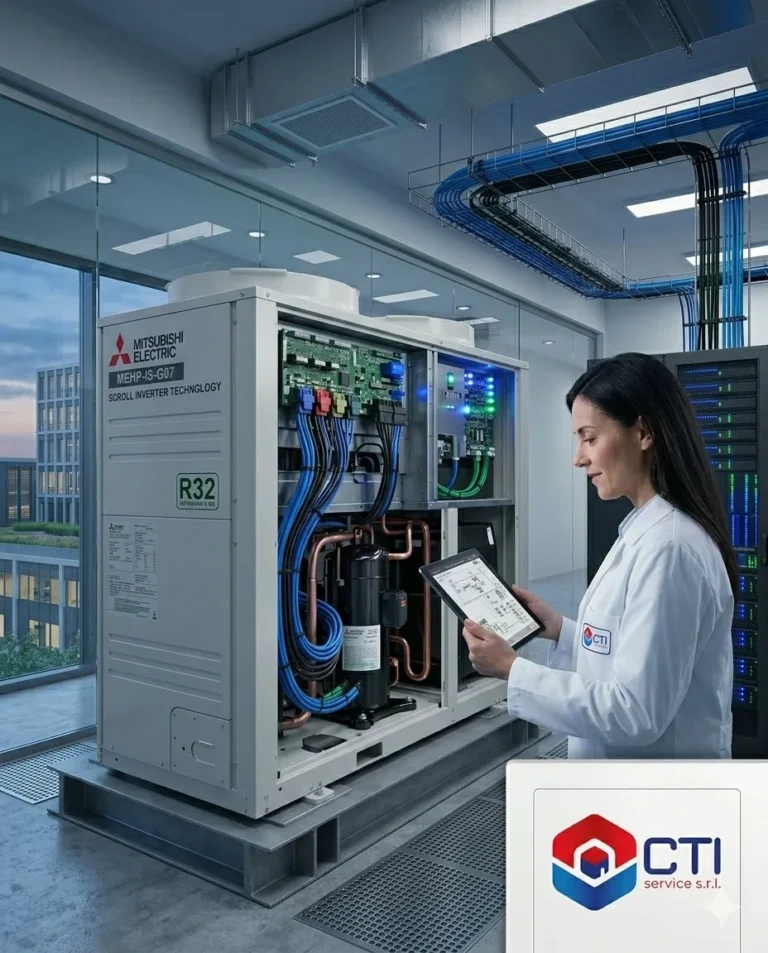 IL FUTURO DEL COMFORT INDUSTRIALE: LE NUOVE POMPE DI CALORE E CHILLER MECH-iS-G07 E MEHP-iS-G07 DI MITSUBISHI ELECTRIC