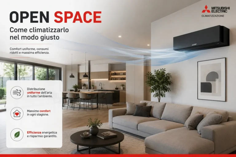 COME CLIMATIZZARE UN OPEN SPACE?