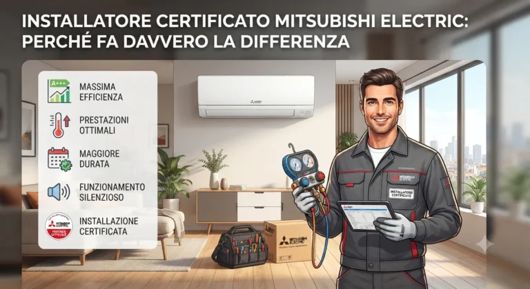 INSTALLATORE CERTIFICATO MITSUBISHI ELECTRIC: PERCHE’ FA DAVVERO LA DIFFERENZA